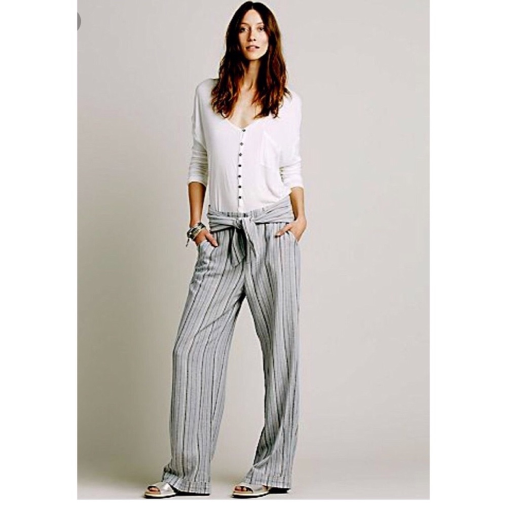 “Wrap around stripe flare FREE PEOPLE pant” - Picture 2 of 5